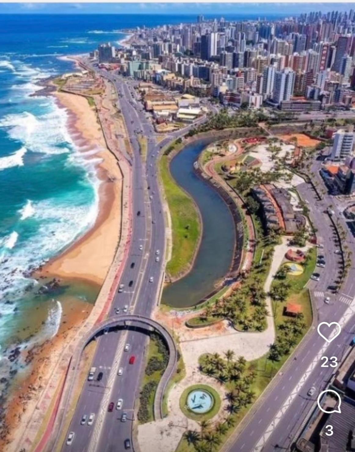 Stayhere! Fique Aqui! Apartamento 2/4 Mobiliado No Costa Azul :-) Салвадор Екстериор снимка